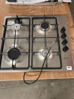 NEFF BUILT IN 4 BURNER ELECTRIC CERAMIC HOB - MODEL NO: T16NBE1L (EX DISPLAY)