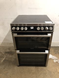 HOTPOINT ELECTRIC DOUBLE COOKER MODEL NO: HDM67V8D2CX/UK