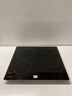 HOTPOINT ELECTRIC CERAMIC HOB MODEL NO: HR 651 C H