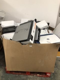 PALLET OF PRINTERS IN VARIOUS BRANDS TO INCLUDE PIXMA TS3355