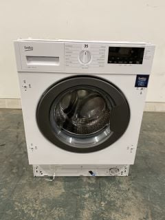 BEKO INTEGRATED 8KG WASHING MACHINE MODEL NO: WTIK84121 (EX-DISPLAY)