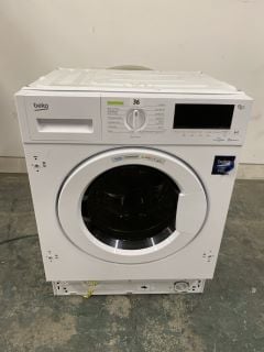 BEKO INTEGRATED WASHER DRYER MODEL NO: WDIK854451 (EX-DISPLAY)