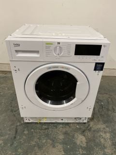 BEKO INTEGRATED WASHER DRYER MODEL NO: WDIK854451 (EX-DISPLAY)