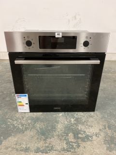 ZANUSSI BUILT-IN FAN COOK ELECTRIC OVEN MODEL NO: ZOHCX3X2 - RRP £348 (EX-DISPLAY)