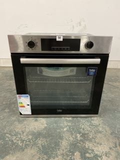 BEKO BUILT-IN SINGLE MULTI-FUNCTION WITH AEROPERFECT MODEL NO: BBIE22300XFP - RRP £279 (EX-DISPLAY)