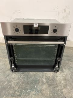 ZANUSSI BUILT-IN SINGLE OVEN MODEL NO: ZOHCX3X2 (EX DISPLAY)