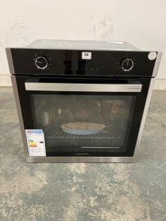 GRUNDIG HOTAERO PRO SINGLE MULTIFUNCTION OVEN MODEL NO: GEBM19300XC (EX DISPLAY)