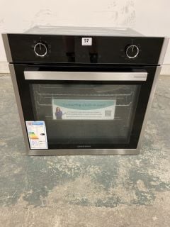 GRUNDIG HOTAERO PRO SINGLE MULTIFUNCTION OVEN MODEL NO: GEBM19300XC (EX DISPLAY)