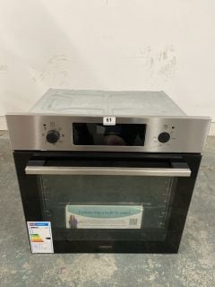 ZANUSSI BUILT-IN SINGLE OVEN MODEL NO: ZOHCX3X2 (EX DISPLAY)