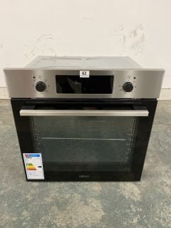 ZANUSSI BUILT-IN SINGLE OVEN MODEL NO: ZOHCX3X2 (EX DISPLAY)