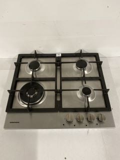 GRUNDIG BUILT IN 4 BURNER GAS HOB - MODEL NO: GIGA234250X (EX DISPLAY)