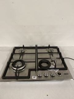 ZANUSSI BUILT IN 4 BURNER GAS HOB - MODEL NO: ZGH66424XX - RRP £210 (EX DISPLAY)