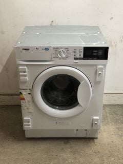 ZANUSSI INTEGRATED WASHING MACHINE MODEL NO: ZW84PCBI (EX-DISPLAY)