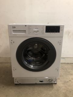 BEKO INTEGRATED WASHING MACHINE - MODEL NO: WTIK76121 (EX DISPLAY)