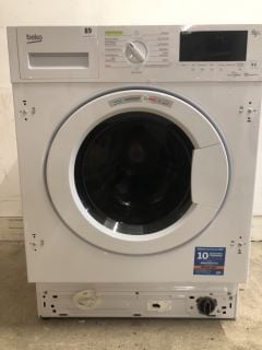 BEKO INTEGRATED WASHER DRYER - MODEL NO: WDIK854451 (EX DISPLAY)