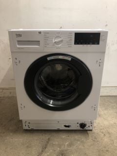 BEKO INTEGRATED WASHING MACHINE - MODEL NO: WTIK84121 (EX DISPLAY)