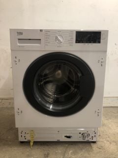 BEKO INTEGRATED WASHING MACHINE - MODEL NO: WTIK76121 (EX DISPLAY)