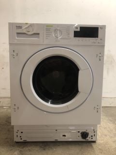 BEKO INTEGRATED WASHER DRYER - MODEL NO: WDIK854451 (EX DISPLAY)