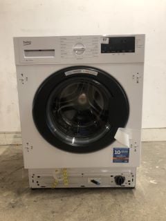 BEKO INTEGRATED WASHING MACHINE - MODEL NO: WTIK76121 (EX DISPLAY)