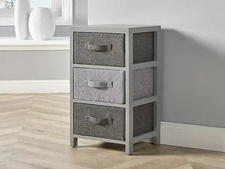 HOMEWARES TO INCLUDE A METRO 3 DRAWER STORAGE UNIT (SEALED)