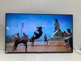 SAMSUNG 55" TV MODEL UE55CU7100K (LINE ON SCREEN, SCRATCH ON SCREEN, NO REMOTE, NO STAND, NO BOX)