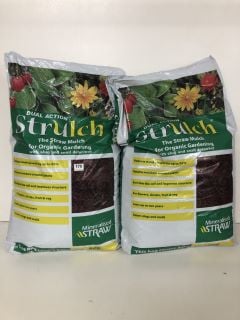 2 X SACKS OF GARDEN MULCH