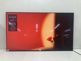 LG 55" OLED TV MODEL OLED55B42LA (NO REMOTE, WITH STAND, WITH BOX)