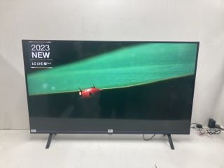 LG 55" TV MODEL 55UR78006 (DISPLAY FAULT, NO REMOTE, WITH STAND, WITH BOX)