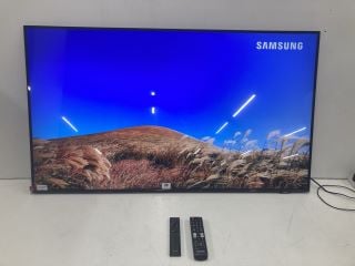 SAMSUNG 50" TV MODEL UE50DU800 (DISPLAY FAULT, WITH REMOTE AND SMART REMOTE, NO STAND, NO BOX)