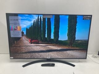 LG 50" TV MODEL 50UT81006LA (WITH REMOTE, WITH STAND, WITH BOX)