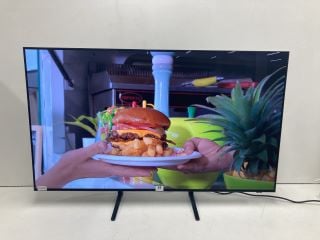 SAMSUNG 48" TV MODEL QE48590DAE (DISPLAY FAULT, SCREEN BLEED, NO REMOTE, WITH STAND, WITH BOX)