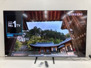 SAMSUNG 65" TV MODEL UE65DU850 (DISPLAY FAULT, WITH REMOTE AND SMART REMOTE, WITH STAND, WITH BOX)