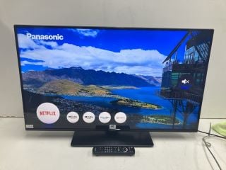 PANASONIC 43" TV MODEL TX-43MX600B (WITH REMOTE, WITH STAND, WITH BOX)