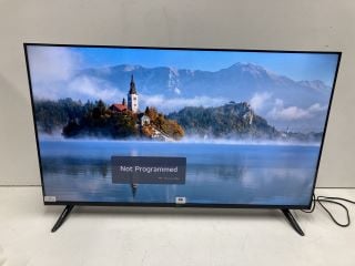 LG 43" TV MODEL 43LQ60006LA (NO REMOTE, WITH STAND, WITH BOX)