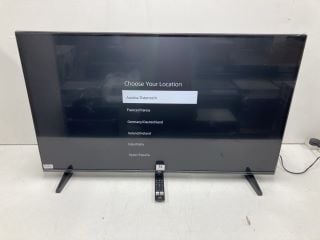 JVC 43" TV MODEL LT-43CF330 (WITH REMOTE, WITH STAND, WITH BOX)