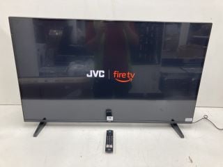 JVC 43" TV MODEL LT-43CF330 (WITH REMOTE, WITH STAND, WITH BOX)