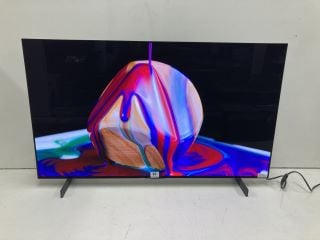 LG 42" OLED TV MODEL OLED42C34LA (SCREEN BURN, NO REMOTE, WITH STAND, NO BOX)