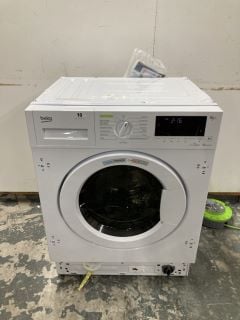 BEKO WDIK854451 BUILT-IN WASHER DRYER 8KG+5KG 1400RPM HYGIENE THERAPY PWI (EX DISPLAY)