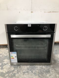 GRUNDIG GEBM19300XC ELECTRIC INTEGRATED OVEN - STAINLESS STEEL (EX DISPLAY)