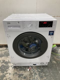 BEKO WTIK84121 INTEGRATED WASHING MACHINE 1400RPM 8KG (EX DISPLAY)