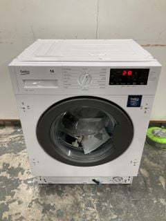 BEKO WTIK84121 INTEGRATED WASHING MACHINE 1400RPM 8KG (EX DISPLAY)