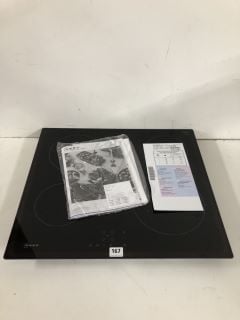 NEFF N50 T16NBE1L ELECTRIC HOB, 60CM WIDE, 4 BURNERS, TOUCH CONTROL, BLACK, INTEGRATED RRP: £269 (EX DISPLAY)