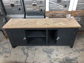 TV UNIT WITH STORAGE CUPBOARD