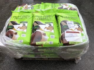 PALLET OF DUCK & GOOSE PELLETS