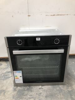 GRUNDIG GEBM19300XC ELECTRIC INTEGRATED OVEN - STAINLESS STEEL (EX DISPLAY)