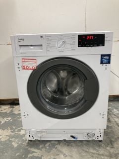 BEKO PRO WTIK84121 FULLY INTEGRATED 8KG WASHING MACHINE 1400 RPM (EX DISPLAY)