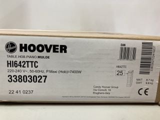 HOOVER CERAMIC HOB MODEL: HI642TTC (EX DISPLAY) (IN PACKAGING) RRP: £264