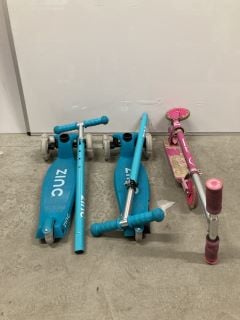 3 X KIDS SCOOTERS INC ZINC