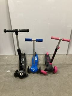 3 X KIDS SCOOTERS INC ZINC