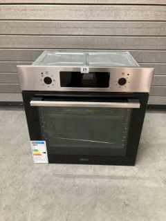 ZANUSSI INTEGRATED SINGLE OVEN MODEL: ZOHCX3X2 (EX DISPLAY) RRP: £359